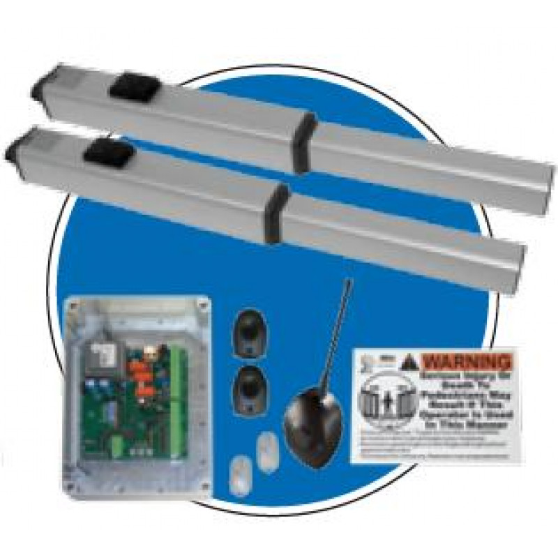 SEA Libra Full Tank 115V Hydraulic Dual Swing Gate Operator Kit 106FTACD